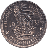 1937 SHILLING ( PROOF ) - SHILLING - Cambridgeshire Coins