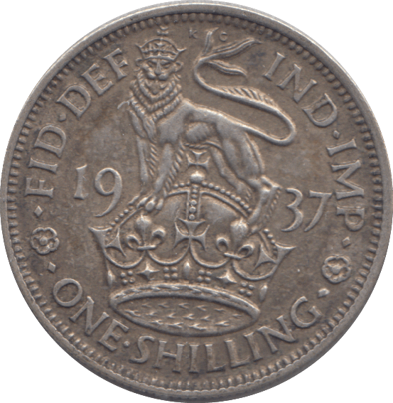 1937 SHILLING ( UNC ) - SHILLING - Cambridgeshire Coins