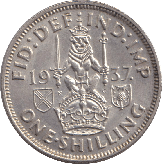 1937 SHILLING ( UNC ) - SHILLING - Cambridgeshire Coins