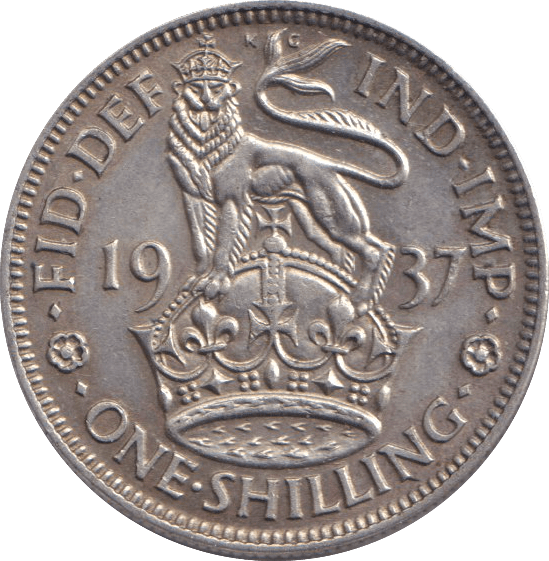 1937 SHILLING ( UNC ) - SHILLING - Cambridgeshire Coins
