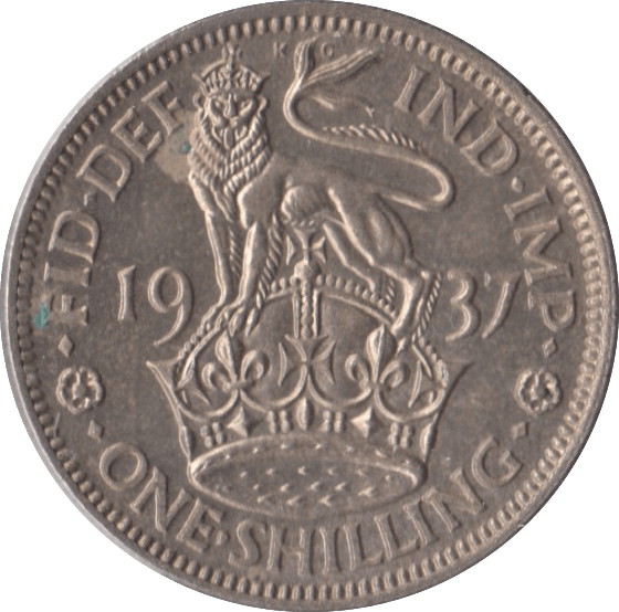 1937 SHILLING ( VF ) - Shilling - Cambridgeshire Coins
