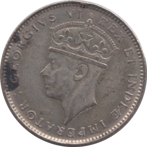 1937 SILVER 50 CENTS EAST AFRICA - SILVER WORLD COINS - Cambridgeshire Coins