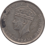 1937 SILVER 50 CENTS EAST AFRICA - SILVER WORLD COINS - Cambridgeshire Coins