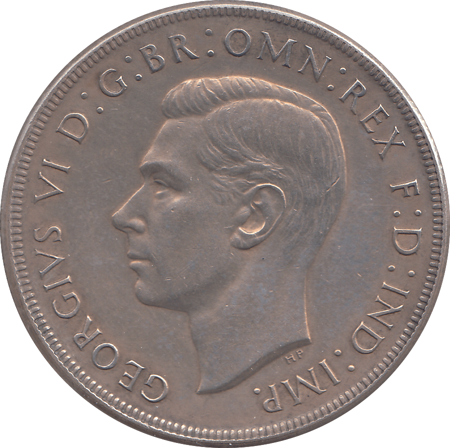 1937 SILVER CROWN AUSTRALIA - SILVER WORLD COINS - Cambridgeshire Coins