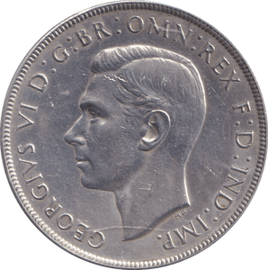 1937 SILVER CROWN AUSTRALIA - SILVER WORLD COINS - Cambridgeshire Coins