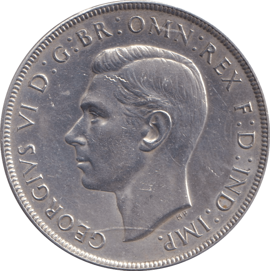 1937 SILVER CROWN AUSTRALIA - SILVER WORLD COINS - Cambridgeshire Coins