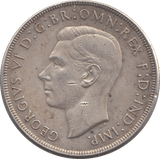 1937 SILVER CROWN AUSTRALIA - SILVER WORLD COINS - Cambridgeshire Coins