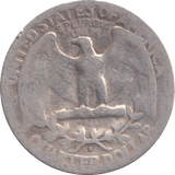 1937 SILVER QUARTER DOLLAR USA - SILVER WORLD COINS - Cambridgeshire Coins