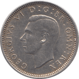 1937 SIXPENCE ( AUNC ) - Sixpence - Cambridgeshire Coins