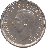 1937 SIXPENCE (EF ) - SIXPENCE - Cambridgeshire Coins