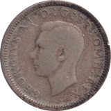 1937 SIXPENCE ( FINE ) - SIXPENCE - Cambridgeshire Coins
