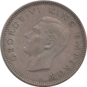 1937 SIXPENCE NEW ZEALAND - SILVER WORLD COINS - Cambridgeshire Coins