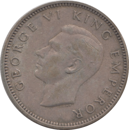 1937 SIXPENCE NEW ZEALAND - SILVER WORLD COINS - Cambridgeshire Coins