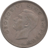 1937 SIXPENCE NEW ZEALAND - SILVER WORLD COINS - Cambridgeshire Coins