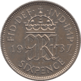 1937 SIXPENCE ( PROOF ) - Sixpence - Cambridgeshire Coins