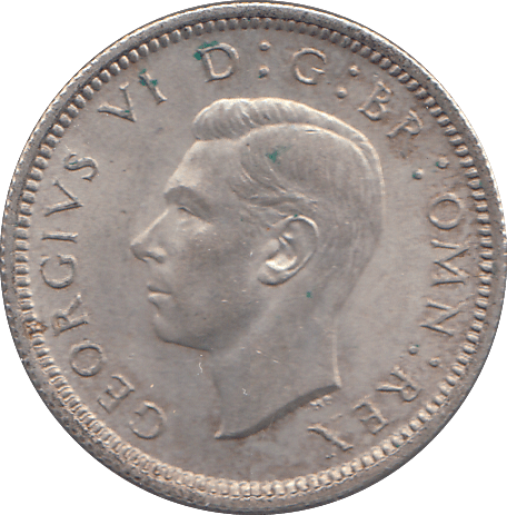 1937 SIXPENCE ( UNC ) - WORLD COINS - Cambridgeshire Coins
