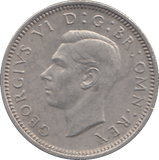 1937 SIXPENCE ( UNC ) - WORLD COINS - Cambridgeshire Coins