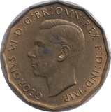 1937 THREE PENCE ( UNC ) - THREEPENCE - Cambridgeshire Coins