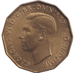 1937 THREEPENCE ( BU ) - THREEPENCE - Cambridgeshire Coins