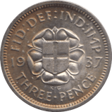 1937 THREEPENCE ( BU ) - Threepence - Cambridgeshire Coins