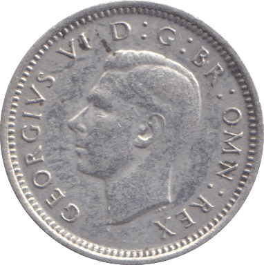 1937 THREEPENCE ( EF ) - THREEPENCE - Cambridgeshire Coins