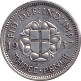 1937 THREEPENCE ( GF ) - THREEPENCE - Cambridgeshire Coins