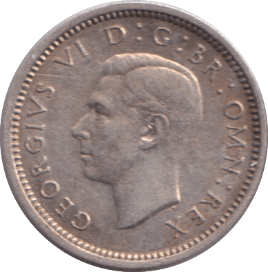 1937 THREEPENCE ( GVF ) - THREEPENCE - Cambridgeshire Coins