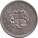 1937 THREEPENCE ( PROOF ) - THREEPENCE - Cambridgeshire Coins