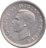 1937 THREEPENCE ( UNC ) 2 - Threepence - Cambridgeshire Coins