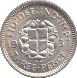 1937 THREEPENCE ( UNC ) - THREEPENCE - Cambridgeshire Coins