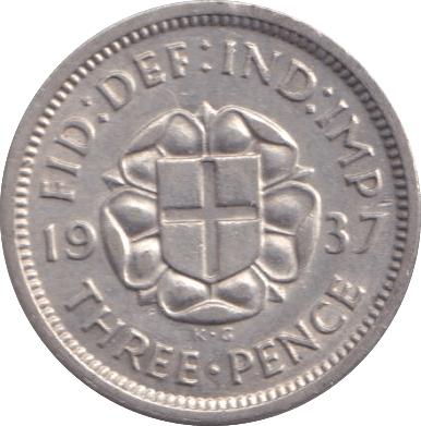 1937 THREEPENCE ( UNC ) - Threepence - Cambridgeshire Coins