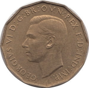 1937 THREEPENCE ( UNC ) - THREEPENCE - Cambridgeshire Coins