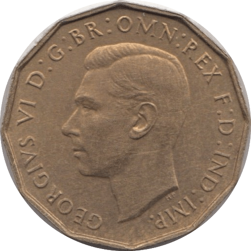1937 THREEPENCE ( UNC ) - THREEPENCE - Cambridgeshire Coins