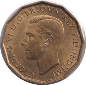 1937 THREEPENCE ( UNC ) - THREEPENCE - Cambridgeshire Coins