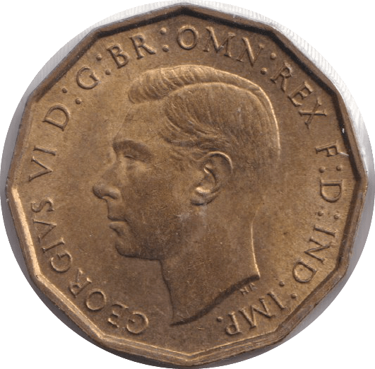 1937 THREEPENCE ( UNC ) - THREEPENCE - Cambridgeshire Coins
