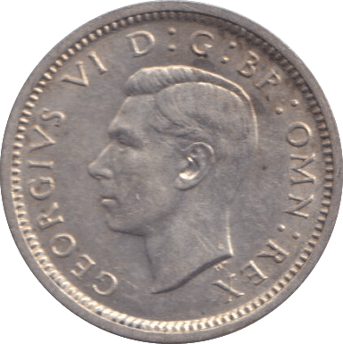 1937 THREEPENCE ( UNC ) - THREEPENCE - Cambridgeshire Coins