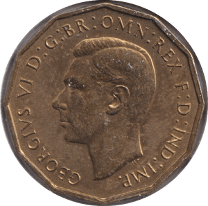 1937 THREEPENCE ( UNC ) - THREEPENCE - Cambridgeshire Coins