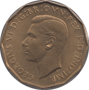 1937 THREEPENCE ( UNC ) - Threepence - Cambridgeshire Coins