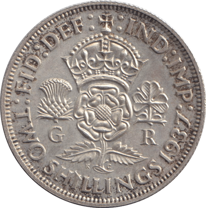 1937 TWO SHILLINGS ( EF ) - SHILLING - Cambridgeshire Coins