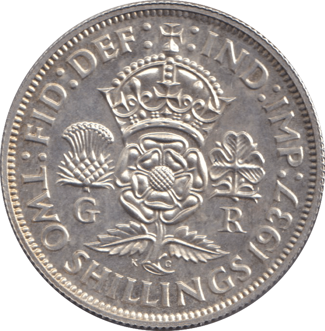 1937 TWO SHILLINGS ( PROOF ) - FLORIN - Cambridgeshire Coins