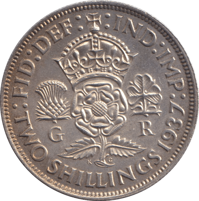 1937 TWO SHILLINGS ( PROOF ) - SHILLING - Cambridgeshire Coins
