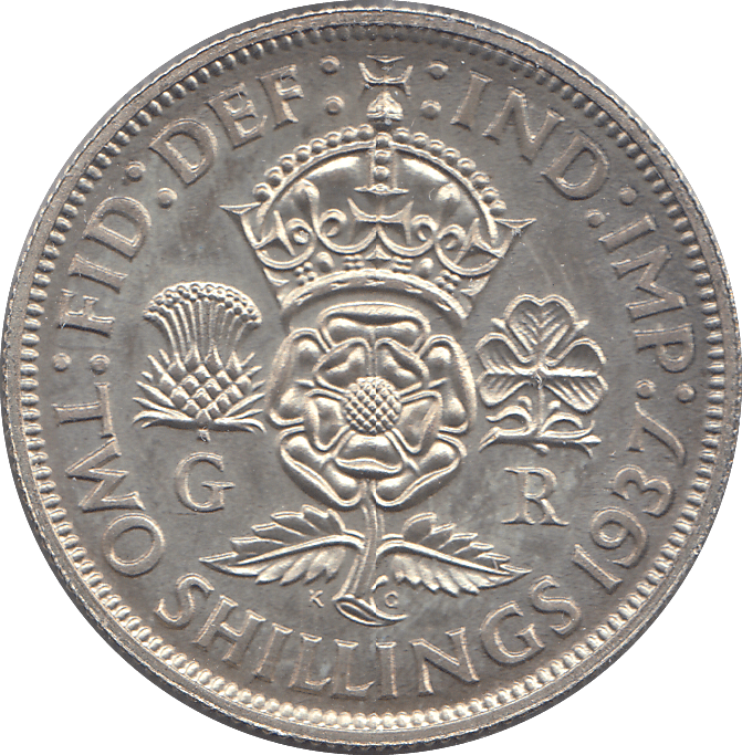 1937 TWO SHILLINGS ( PROOF ) - TWO SHILLINGS - Cambridgeshire Coins