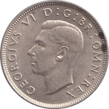 1937 TWO SHILLINGS ( UNC ) - TWO SHILLINGS - Cambridgeshire Coins