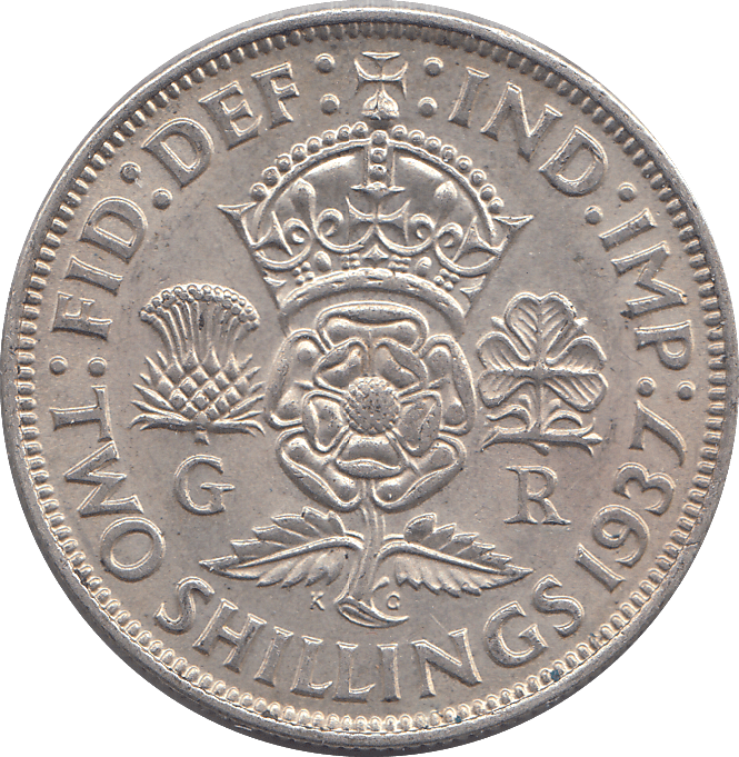 1937 TWO SHILLINGS ( UNC ) - TWO SHILLINGS - Cambridgeshire Coins