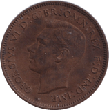 1938 FARTHING ( GVF ) - FARTHING - Cambridgeshire Coins