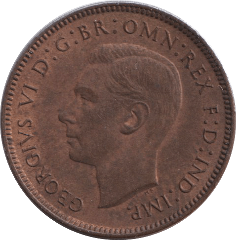 1938 FARTHING ( UNC ) - FARTHING - Cambridgeshire Coins