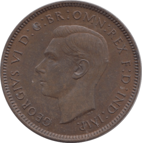 1938 FARTHING ( UNC ) - Farthing - Cambridgeshire Coins
