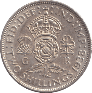 1938 FLORIN ( EF ) - FLORIN - Cambridgeshire Coins