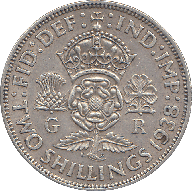 1938 FLORIN ( GVF ) - FLORIN - Cambridgeshire Coins