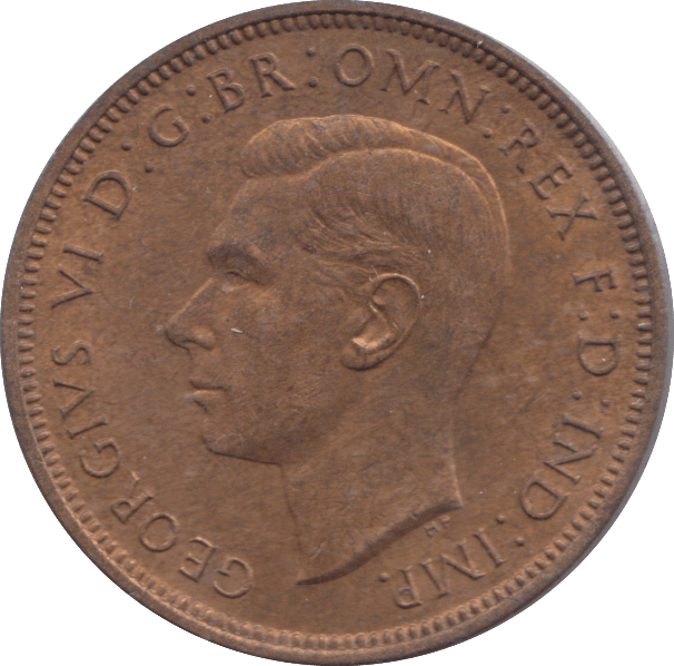 1938 HALF PENNY ( UNC ) - HALFPENNY - Cambridgeshire Coins